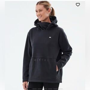 Montec delta Black Pullover Hoodie
